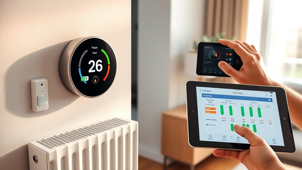optimize thermostat and schedule