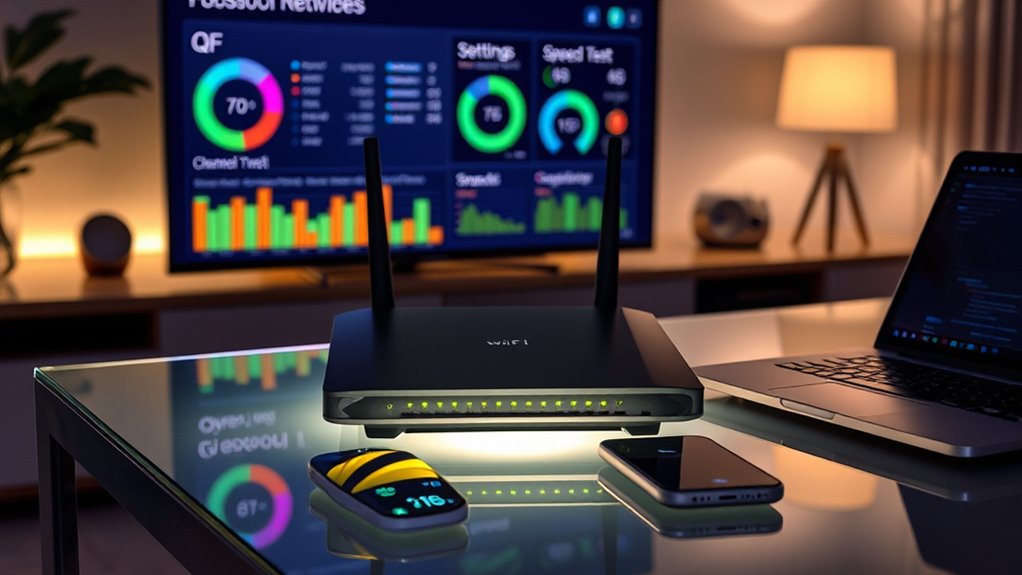 optimize wi fi channel widths