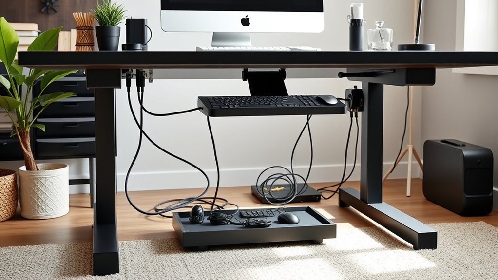 organize secure hide cables