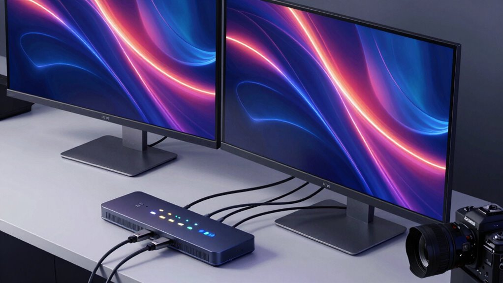 organized high performance workspace setup