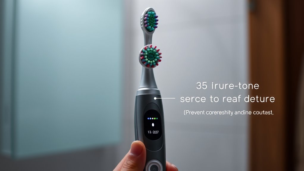 overbrushing prevention through sensors