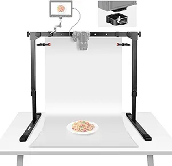 NEEWER Overhead Camera Mount Rig for Top-Down Shots