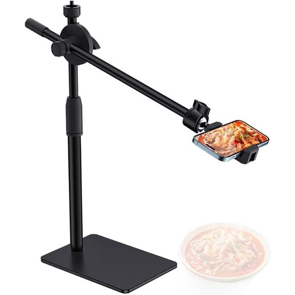 overhead phone camera mount