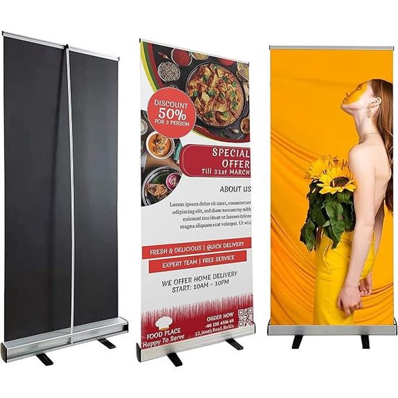 Custom Retractable Roll Up Banner for Events