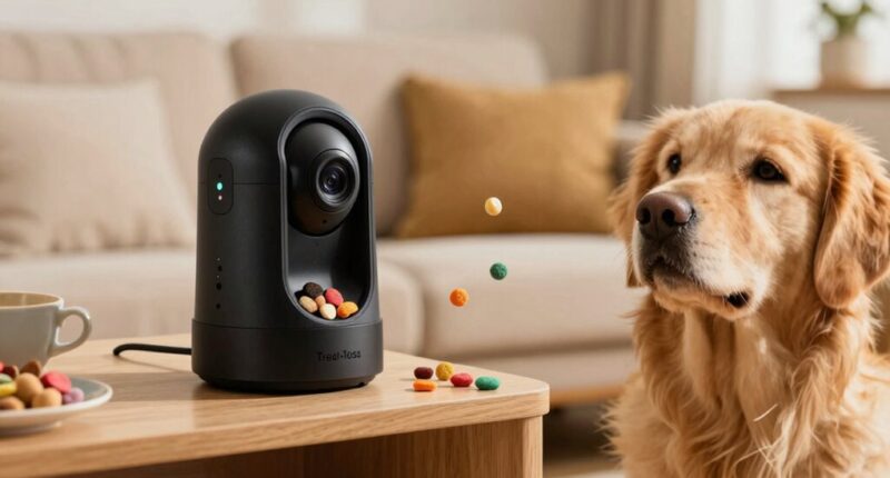 pet camera training features