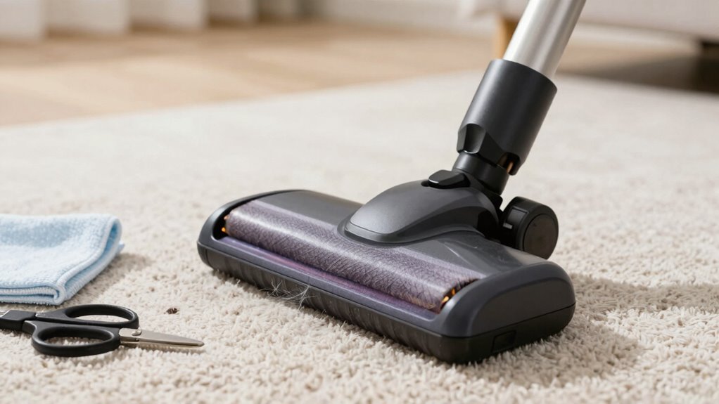 pet hair vacuum maintenance