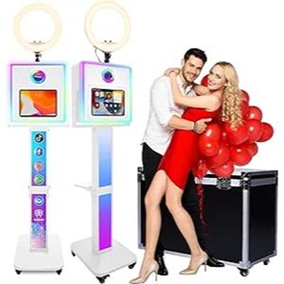 RDYMONKEY Photo Booth for iPad & Camera with Light