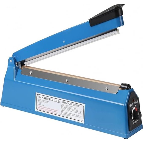 Impulse Heat Sealer for Plastic Bags with Replacement Element