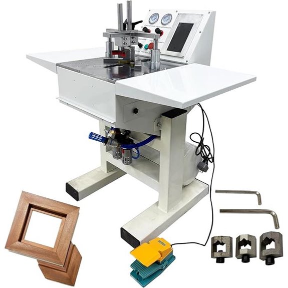 INTSUPERMAI Pneumatic Corner Nailing Machine with Touch Screen