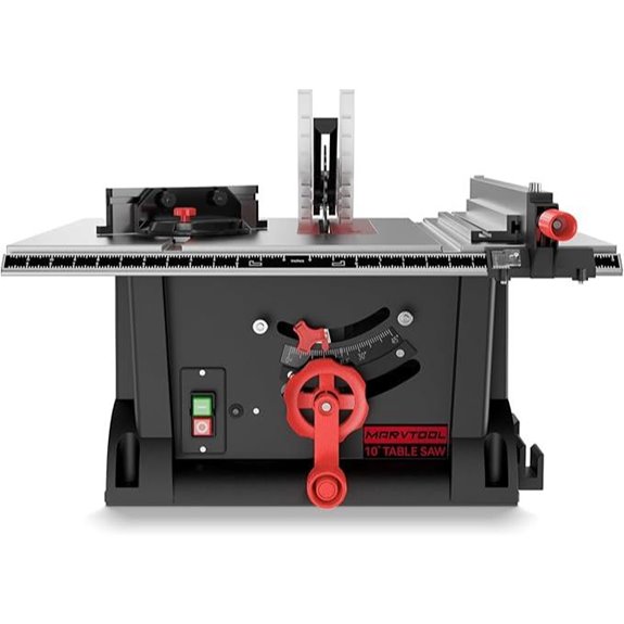 15Amp 10-inch Portable Table Saw with Cross Cut