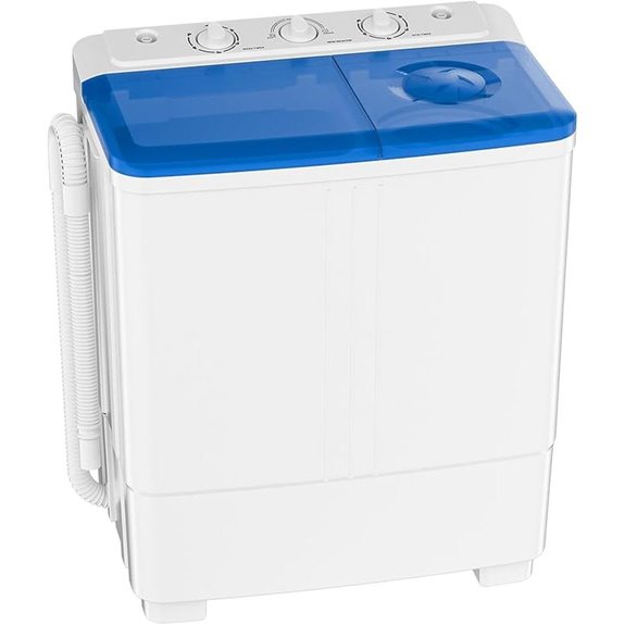 Auertech Portable 20lb Twin Tub Washer and Dryer