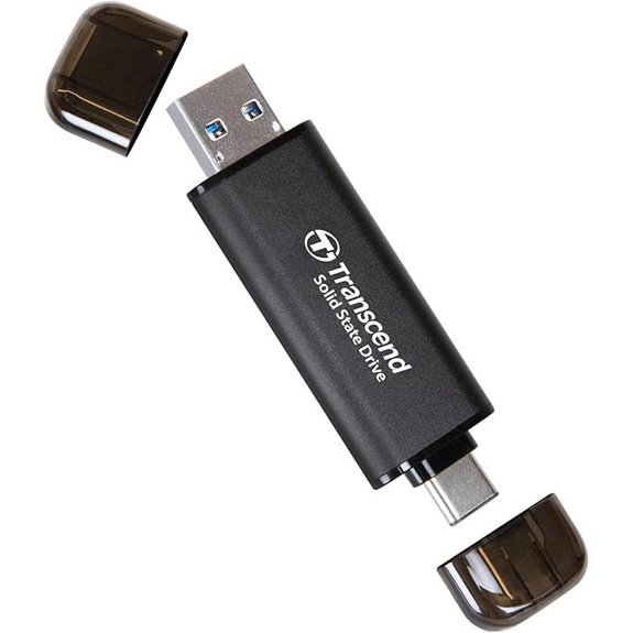 Transcend ESD310 256GB External SSD with Dual USB