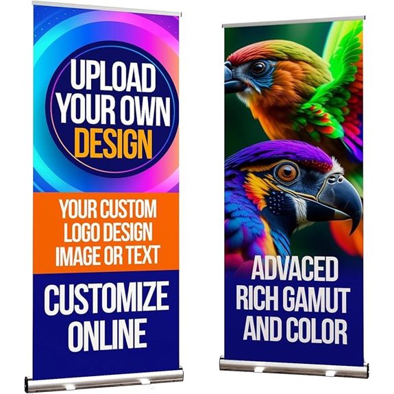 Custom Retractable Banner Stand with Travel Case