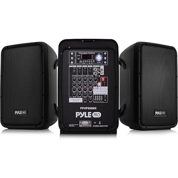 Pyle Portable Bluetooth PA Speaker System