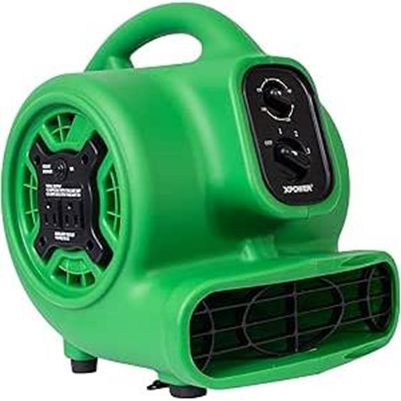 XPOWER P-230AT Mini Air Mover and Carpet Dryer