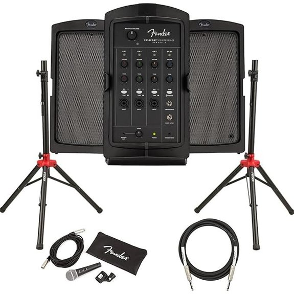 Fender Passport Conference S2 Portable PA Bundle