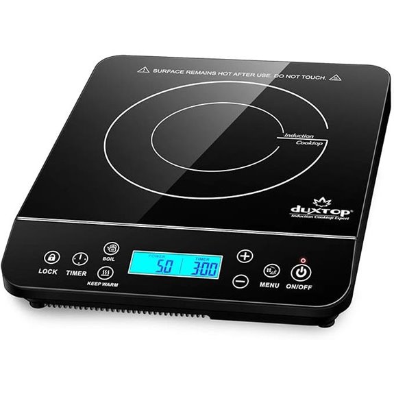 Duxtop Portable Induction Cooktop with LCD Sensor