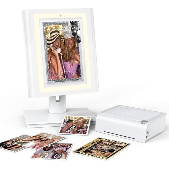 MWE Portable Photo Booth with Printer and Touch Screen