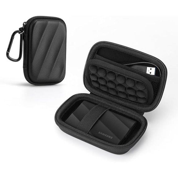 SSD Hard Case for Samsung T9/T7 Portable SSDs