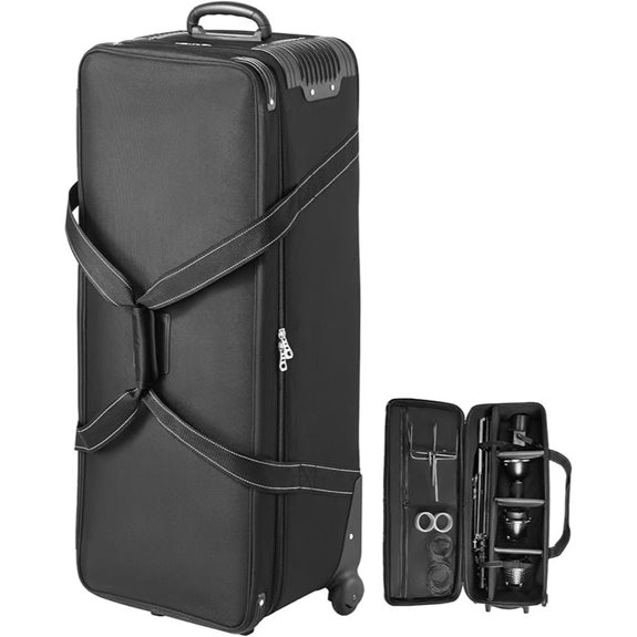 VEVOR Rolling Studio Equipment Trolley Case