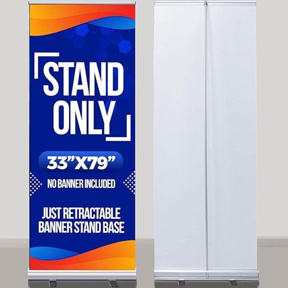Retractable Banner Stand for Trade Shows Display