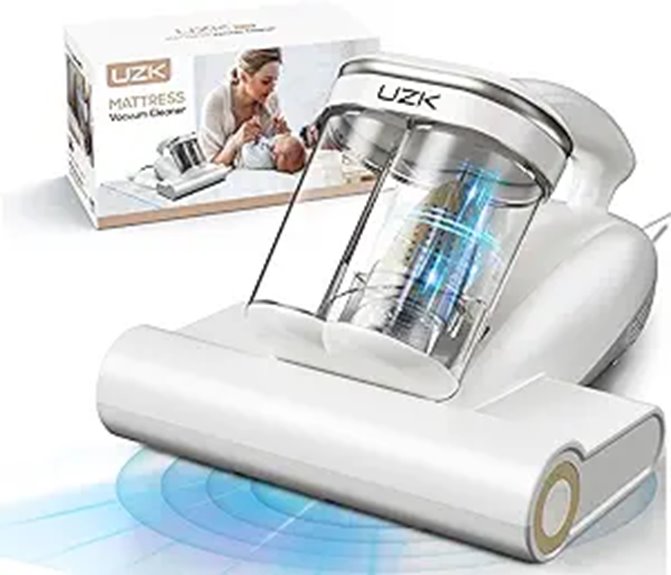 Portable Bed Vacuum Cleaner with UV-C & Ultrasonic