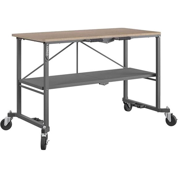 portable workbench with casters