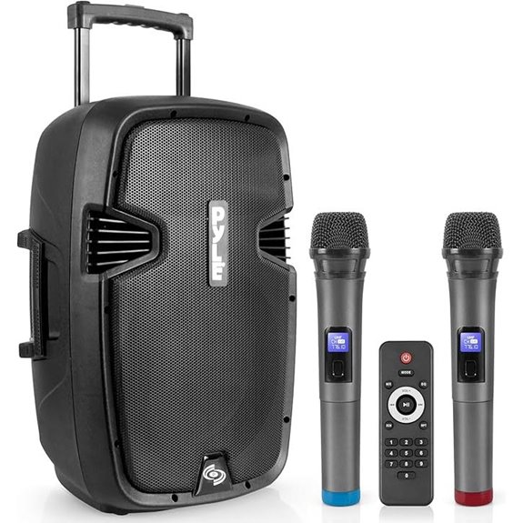 Pyle 1000W Bluetooth PA Speaker with Mic