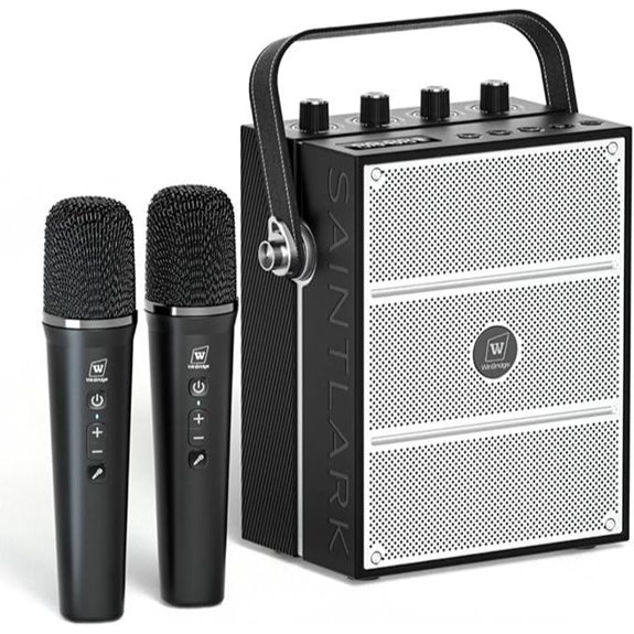 100W Voice Amplifier with Microphones and Bluetooth
