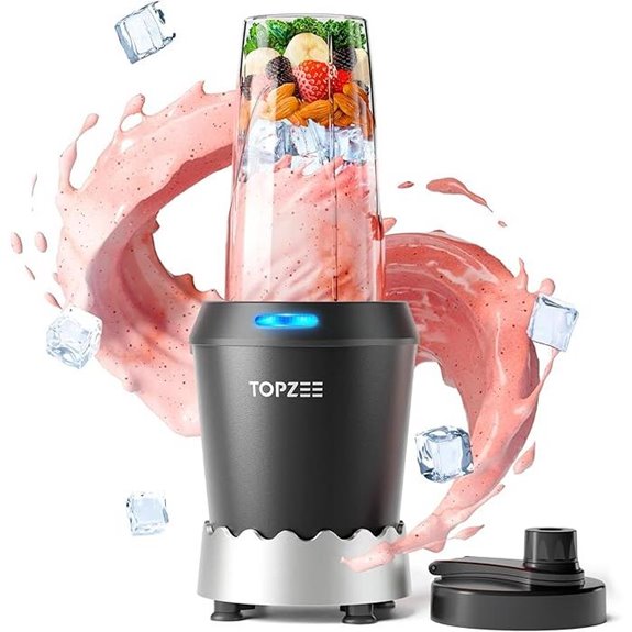TOPZEE 1000W Portable Personal Smoothie Blender