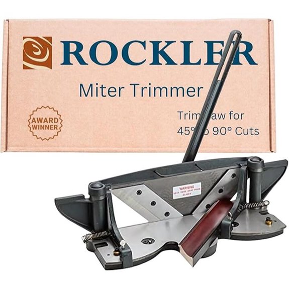 Miter Trimmer for Precise 45/90 Degree Cuts