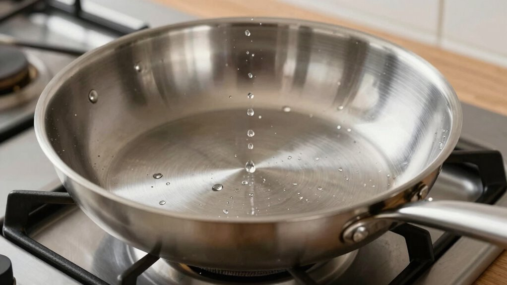 preheat pan properly first