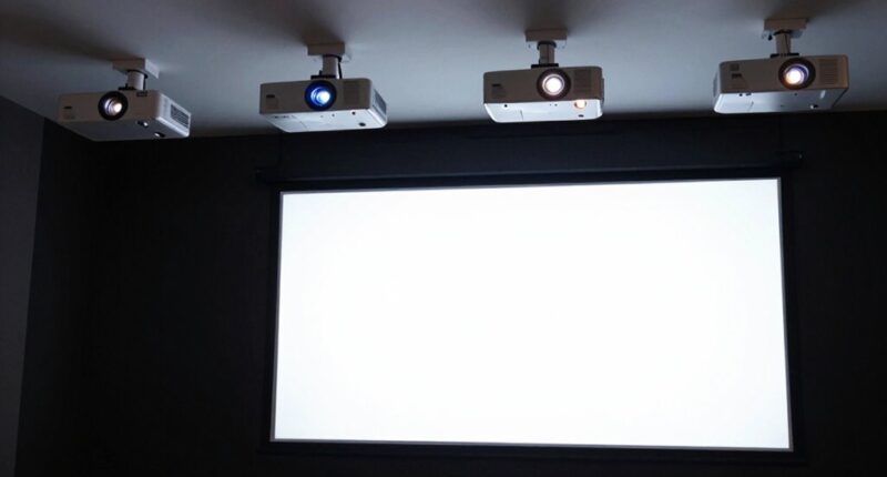 projection quality over brightness