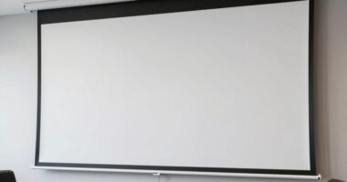 projection screen setup tips