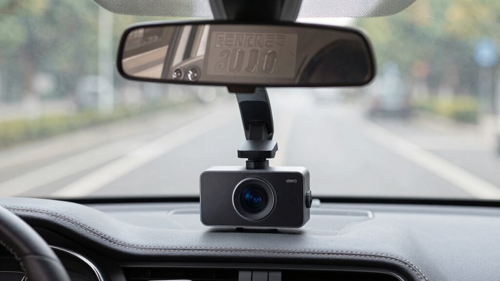 proper dash cam mounting