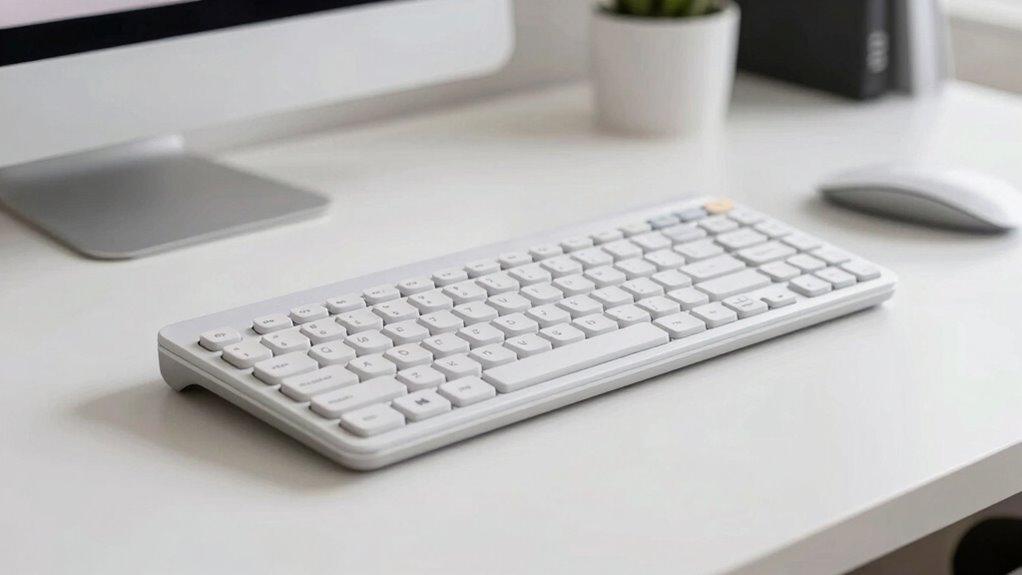 proper keyboard tilt prevents strain