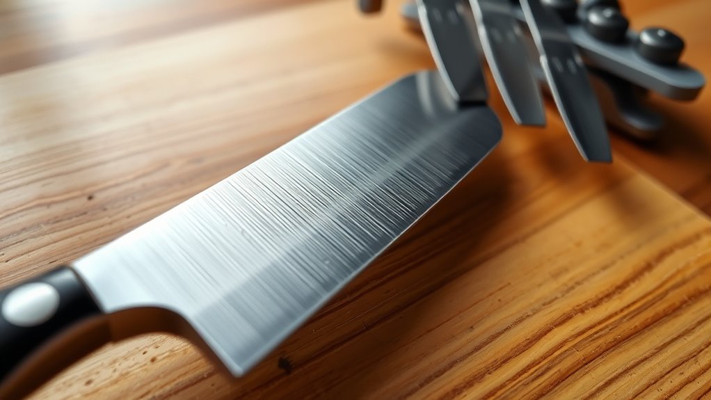 proper knife storage and care