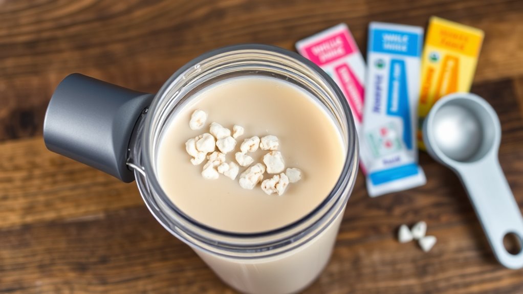 proper mixing prevents clumps