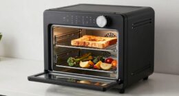 proper rack placement prevents burning