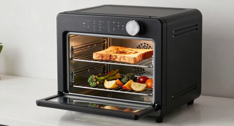 proper rack placement prevents burning