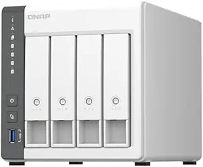 QNAP TS-433-4G-US 4-Bay NAS Diskless