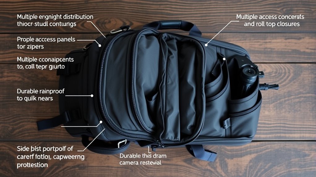 quick gear access options