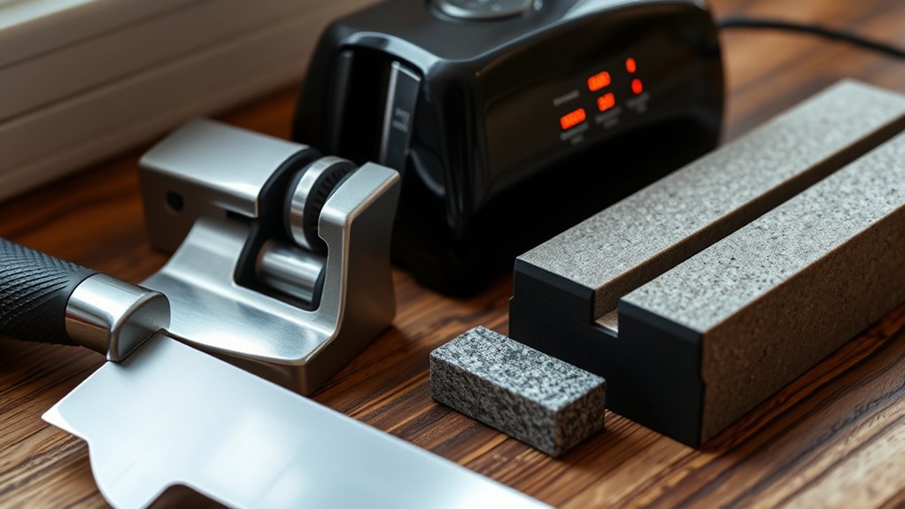 quick safe portable sharpening