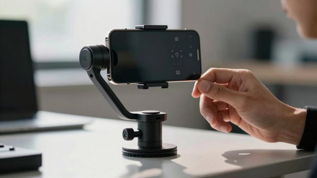 quick smartphone gimbal calibration