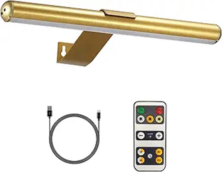 MIOBLUE Rechargeable LED Picture Light with Remote