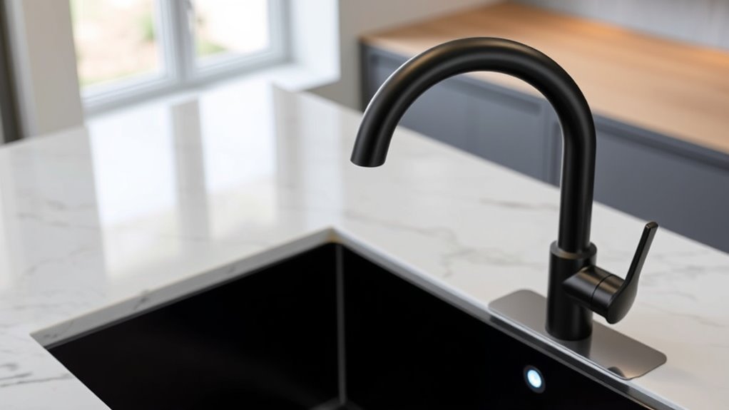 reliable touchless faucet features