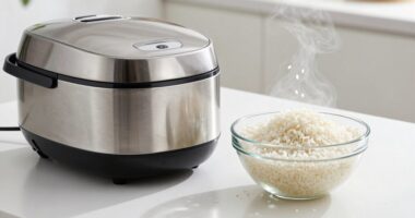 rinse soak for fluffy rice