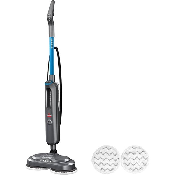 BISSELL SpinWave SmartSteam Scrubbing Steam Mop with Rotating Mop Pads