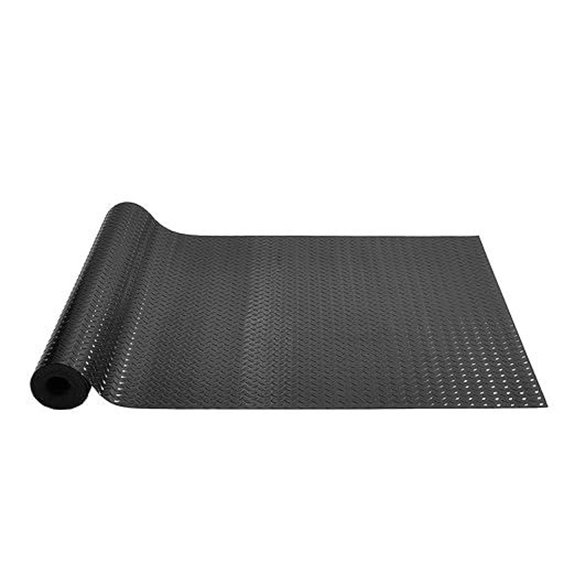 VEVOR Rubber Flooring Roll 4x15 ft Non-Slip Mat