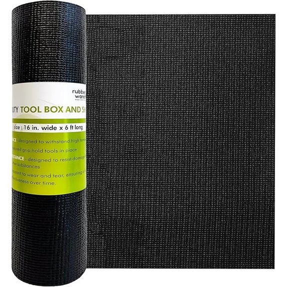 Rubber Tool Box Mat 16 x 6 ft PVC
